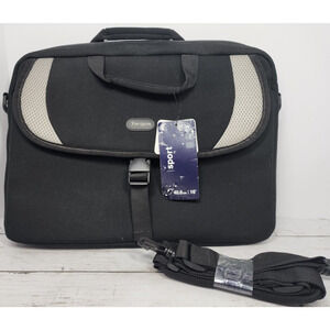 Targus Sport Laptop 16" Bag, Black w/Gray Mesh Accent, Handle or Shoulder Strap